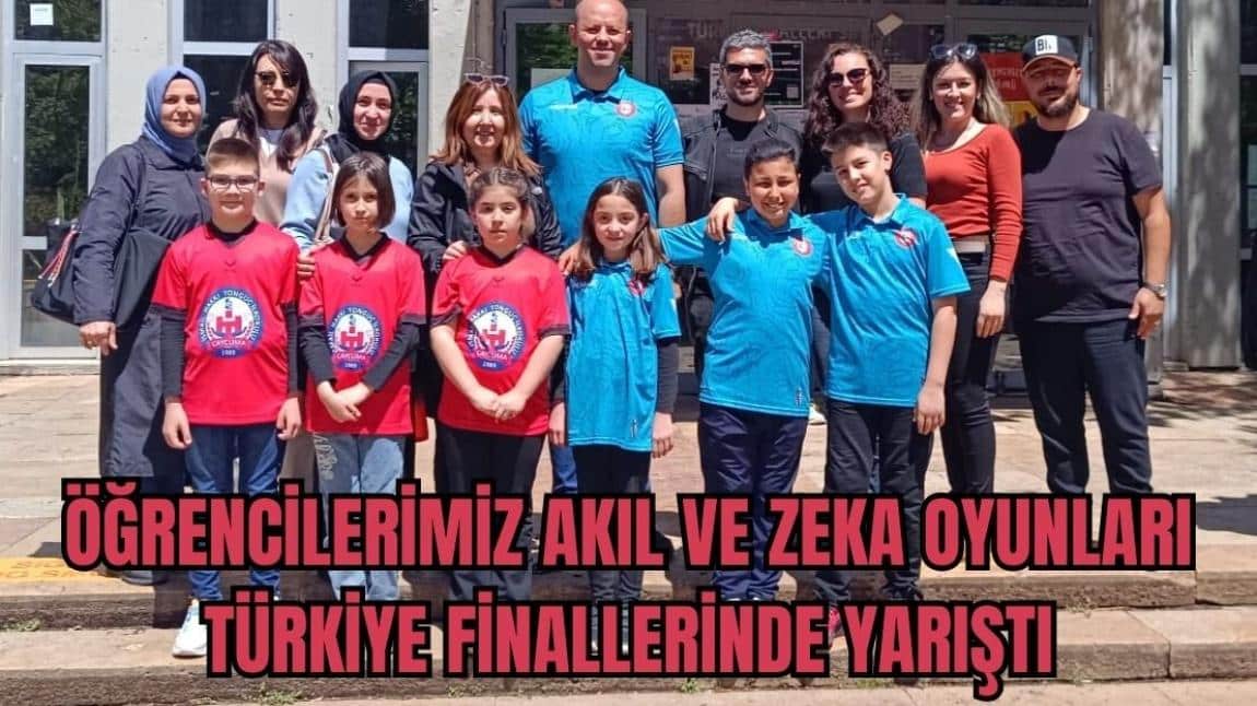 Akıl ve Zeka Oyunları Türkiye Finallerinde Yarıştık